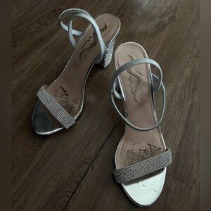 Nina Silver Heels